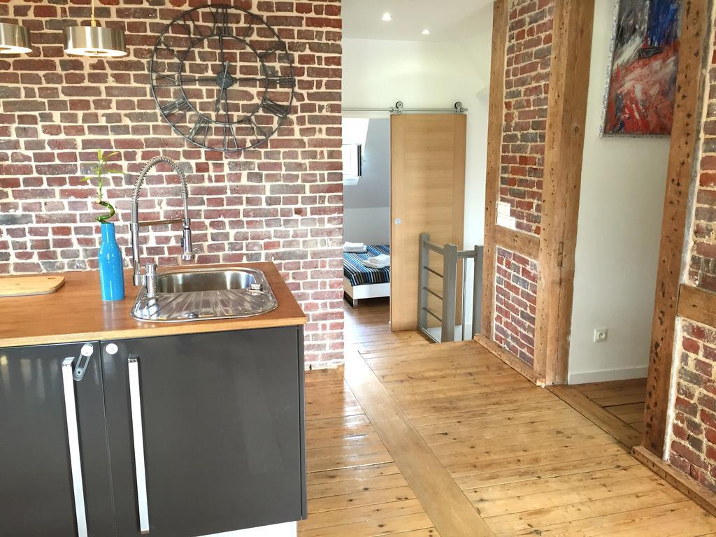 Апартаменты Le Loft Du Clocheton Этрета Экстерьер фото