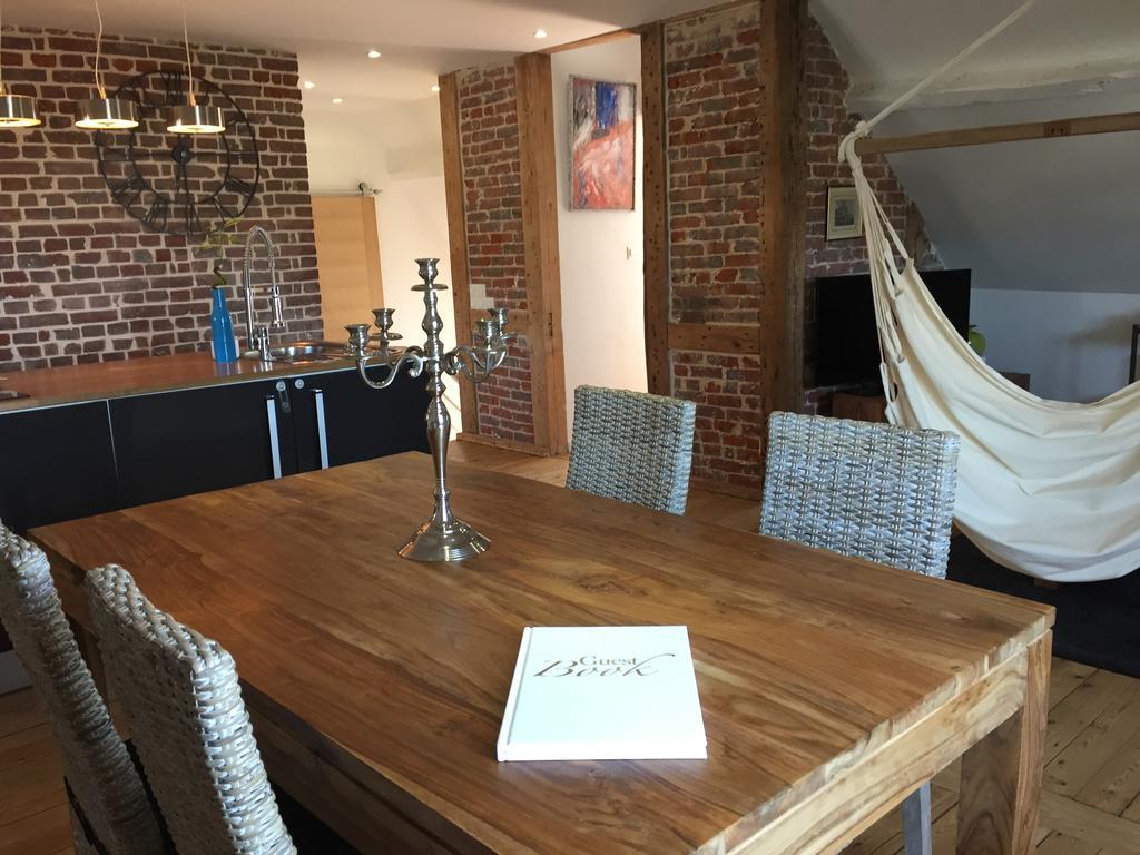 Апартаменты Le Loft Du Clocheton Этрета Экстерьер фото